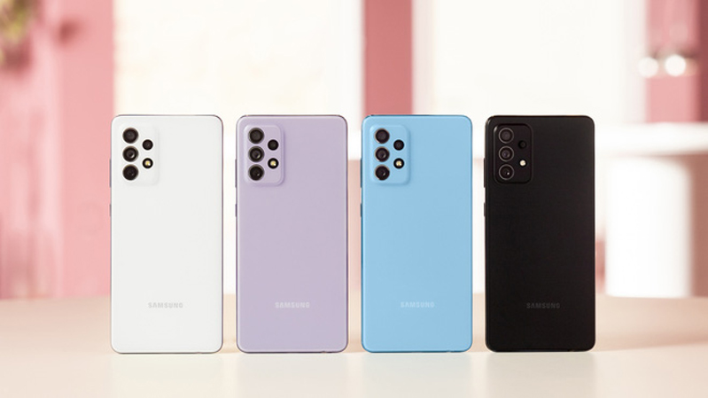 Galaxy A series với thiết kế đẹp mắt