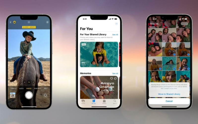 Thư viện Ảnh dùng chung iCloud 