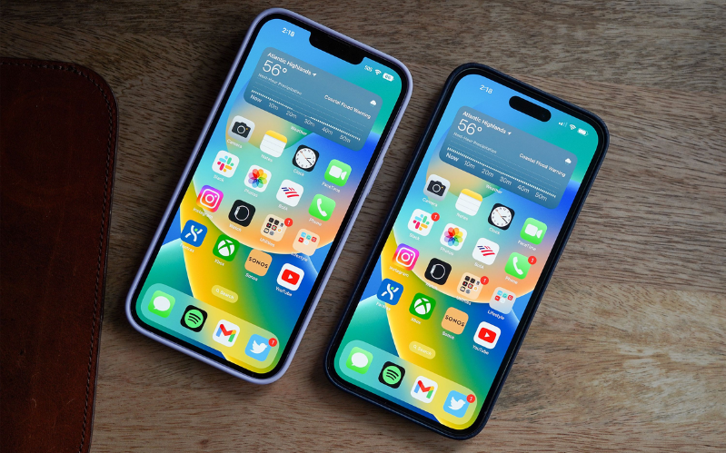 iPhone 14 Pro Max và iPhone 14 Plus về thiết kế 
