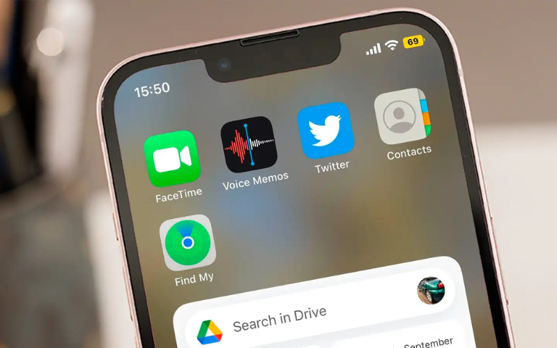 Mức sạc pin trên iPhone 