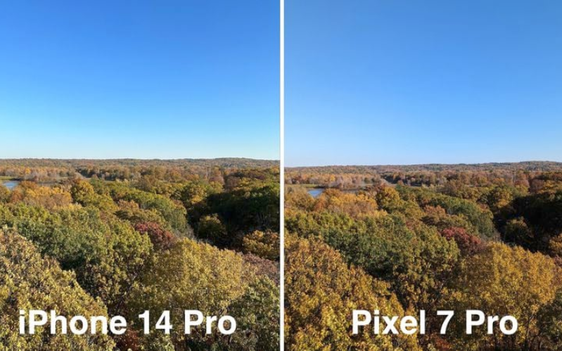 Thông số kỹ thuật của Pixel 7 Pro vs. iPhone 14 Pro Max