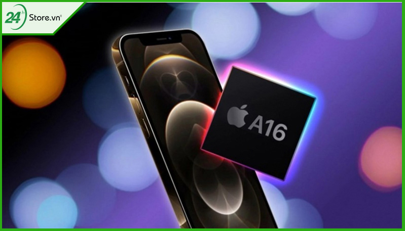 Chip xử lý A16 Bionic được nâng cấp