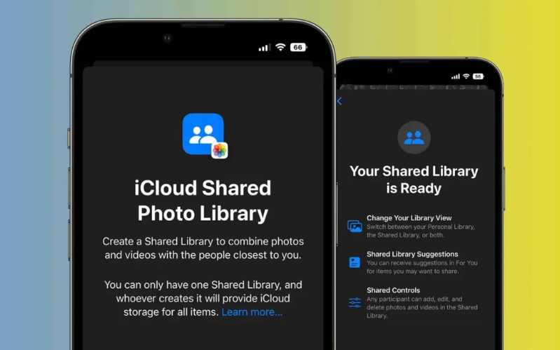 Thư viện ảnh dùng chung iCloud 
