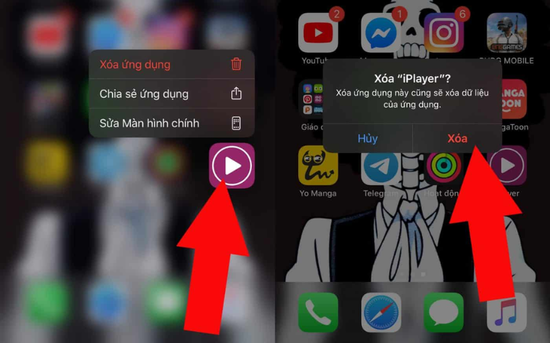 24 cách giúp bạn không còn lo hết dung lượng trên iPhone 14 Xóa những ứng dụng không dùng đến