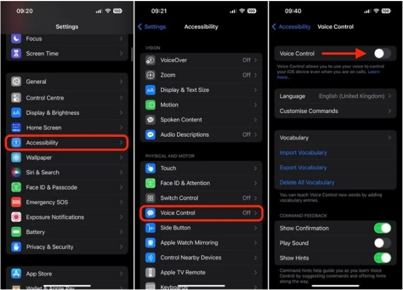 Cách mở khóa iPhone bằng giọng nói