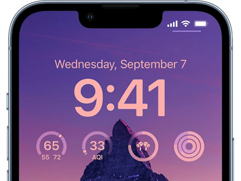 Widgets trên điện thoại