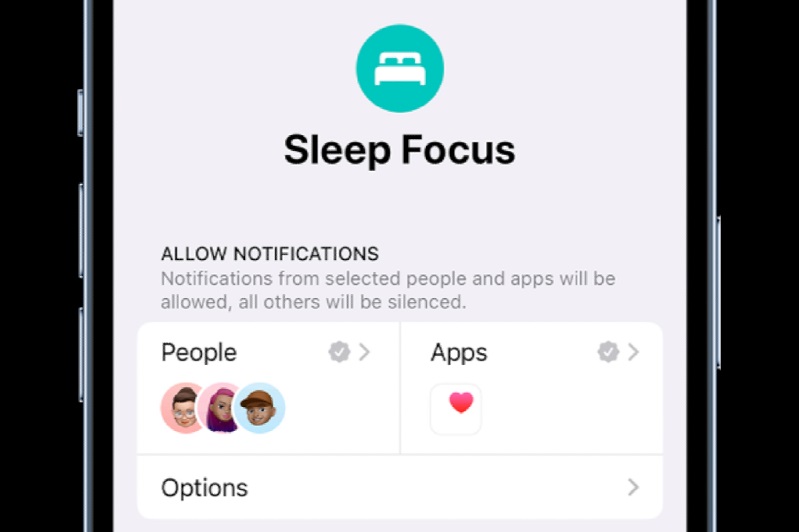 Chế độ Sleep Focus
