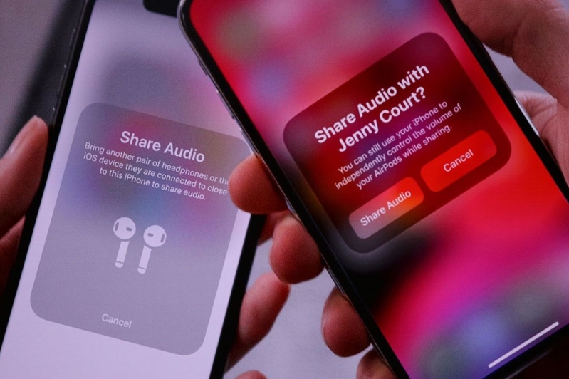 Tính năng Chia sẻ âm thanh trên AirPods Pro Tính năng Chia sẻ âm thanh giúp bạn lan tỏa niềm vui dễ dàng hơn