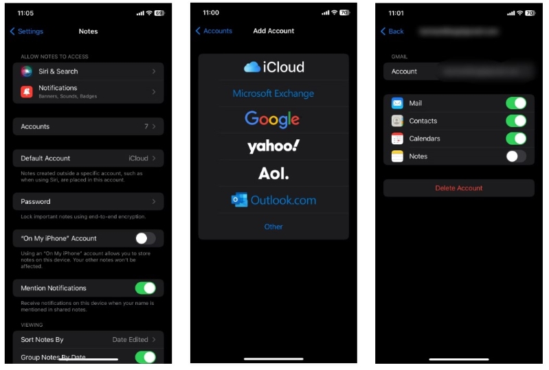 Truy cập iCloud trên Android Chuyển những ghi chú của bạn từ ứng dụng của Apple sang thiết bị Android thật dễ dàng