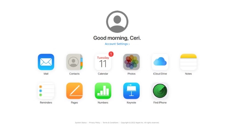 iCloud vẫn có thể được truy cập trên Android thông qua trình duyệt web