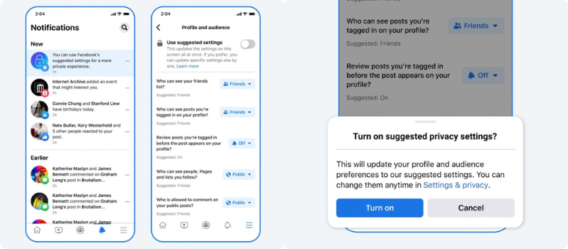 Facebook bảo vệ quyền riêng tư của thanh thiếu niên Cài đặt quyền riêng tư trên Facebook