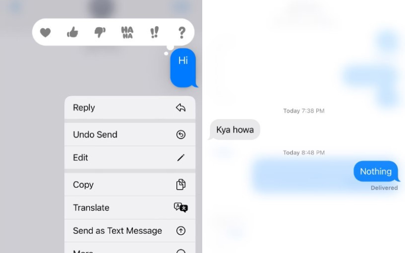 Trả lời một tin nhắn cụ thể