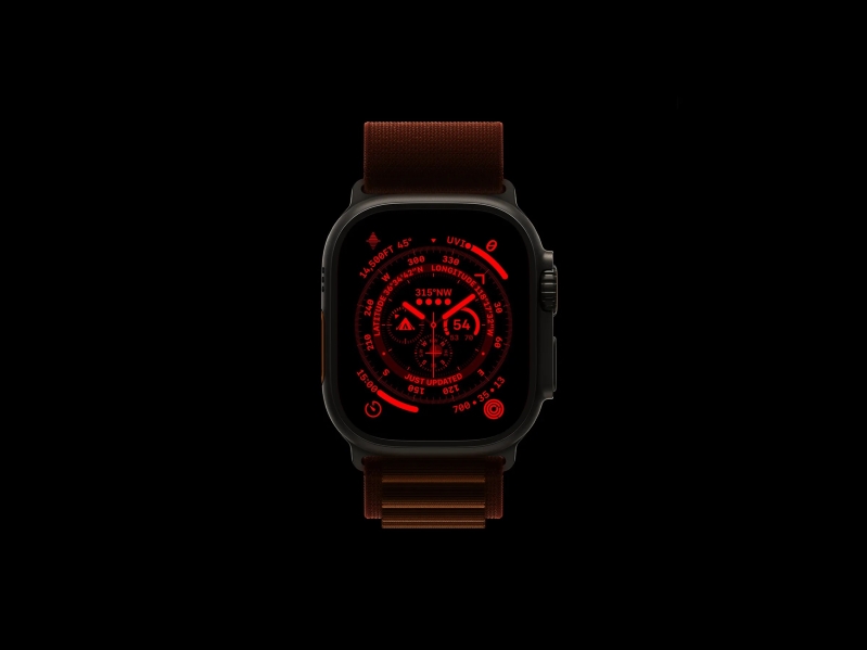 Watch Ultra có tên là Wayfinder hiển thị la bàn