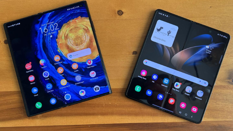 So sánh Samsung Galaxy Z Fold4 và Huawei Mate XS 2 về chất lượng màn hình 