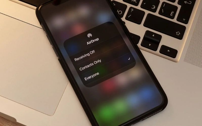  AirDrop trên iOS 16.2
