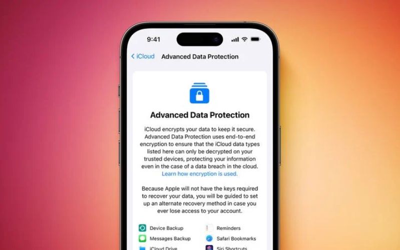 Chế độ bảo mật mới trên iCloud Chế độ bảo mật mới trên iCloud