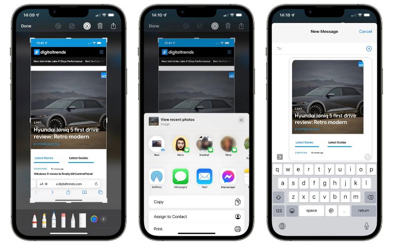 màn hình screenshots màn hình screenshots