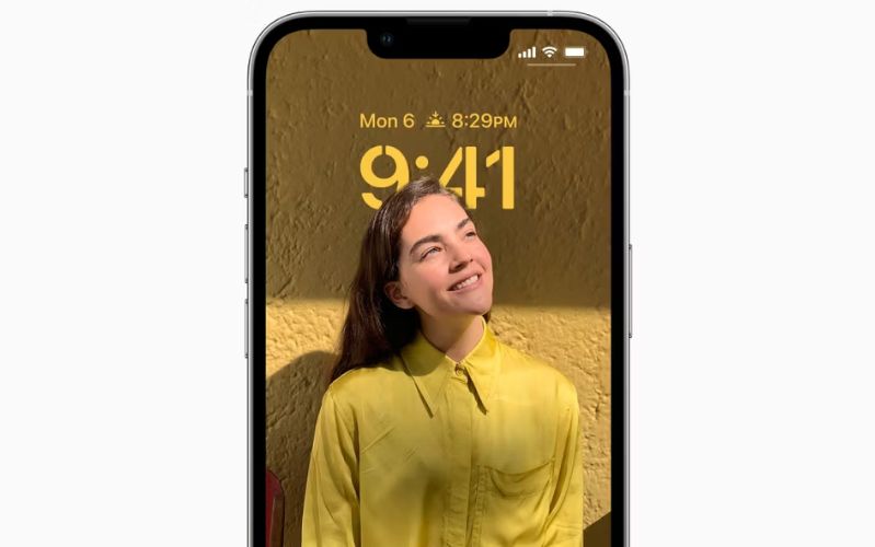 Hiệu ứng chiều sâu trên màn hình khóa iOS 16