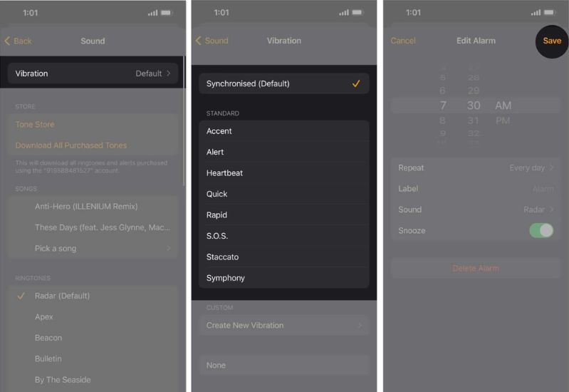 Báo thức không hoạt động trên iPhone