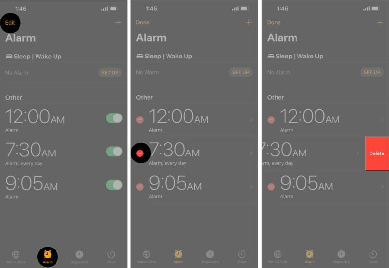 Báo thức không hoạt động trên iPhone
