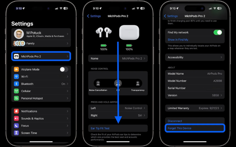 Cách đặt lại AirPods và AirPods Pro và xóa AirPods Apple ID Cách khôi phục cài đặt gốc cho AirPods và AirPods Pro
