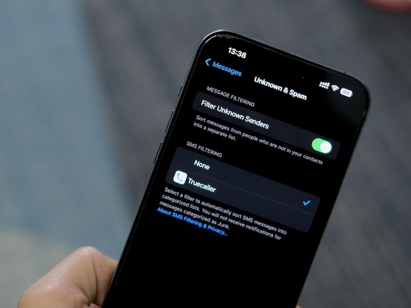 Chặn tin nhắn rác trên iPhone