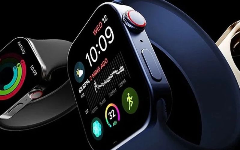 Apple Watch Series 8 - 41mm - GPS - mặt nhôm, dây cao su Cũ chính hãng Thiết kế sang trọng, thanh lịch