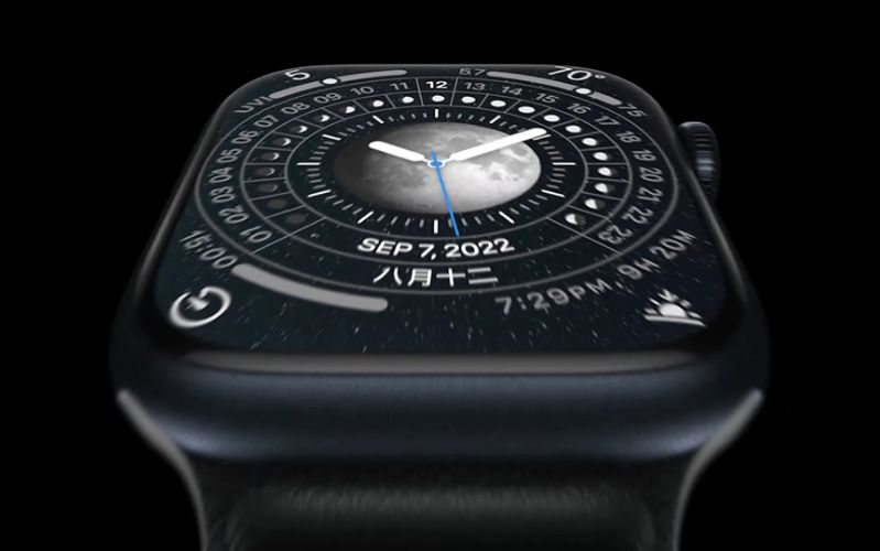 Apple Watch Series 8 - 41mm - GPS - mặt nhôm, dây cao su Cũ chính hãng Màn hình lớn đem lại trải nghiệm trọn vẹn