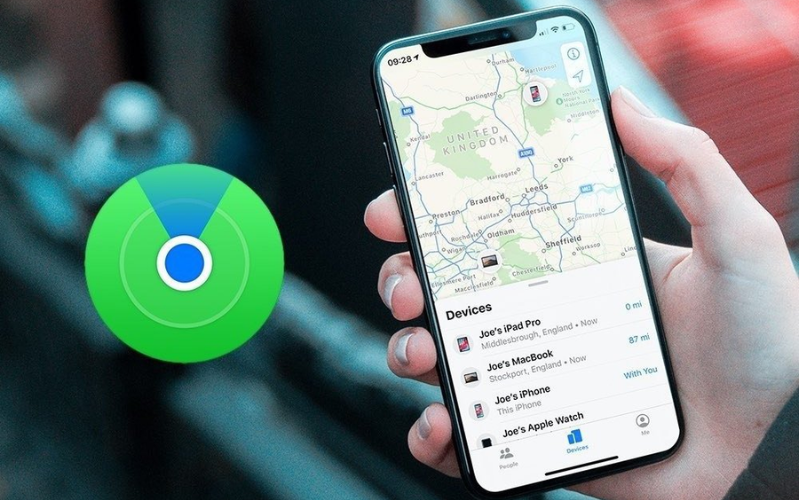 Nếu bạn bị thất lạc iPhone thì nên thử ngay cách tìm kiếm iPhone qua định vị trên thiết bị nha.