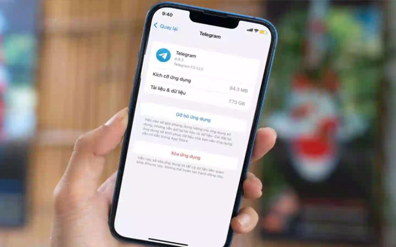 Giải phóng không gian trên iMessage