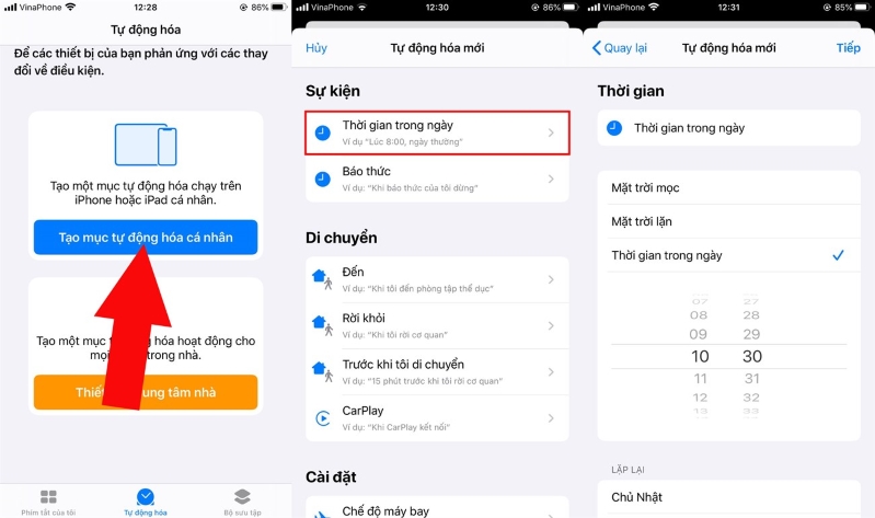 Tự động gửi tin nhắn văn bản khi bạn đến một địa điểm