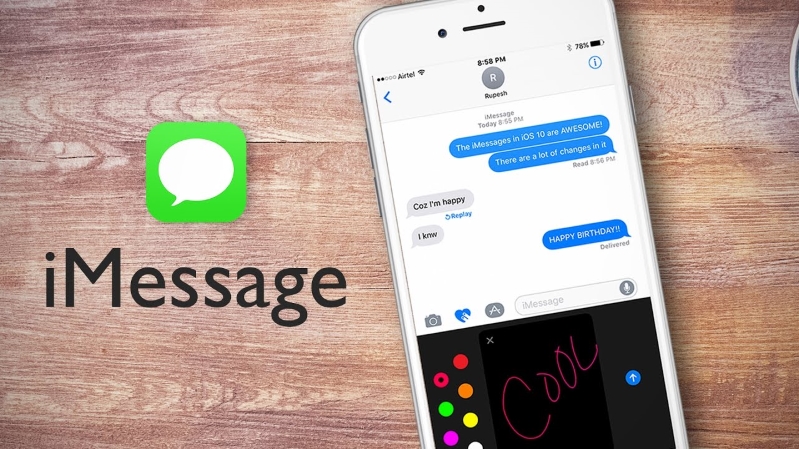 imessage trên iPhone 