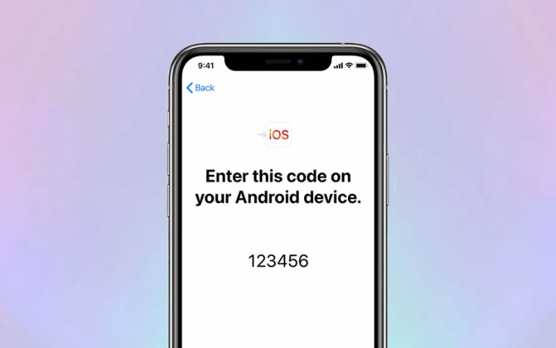 bạn sẽ nhận được một mã để nhập trên điện thoại Android của mình