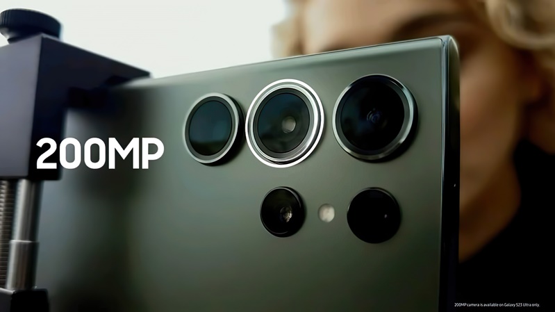 Cụm camera của Samsung Galaxy S23 Ultra