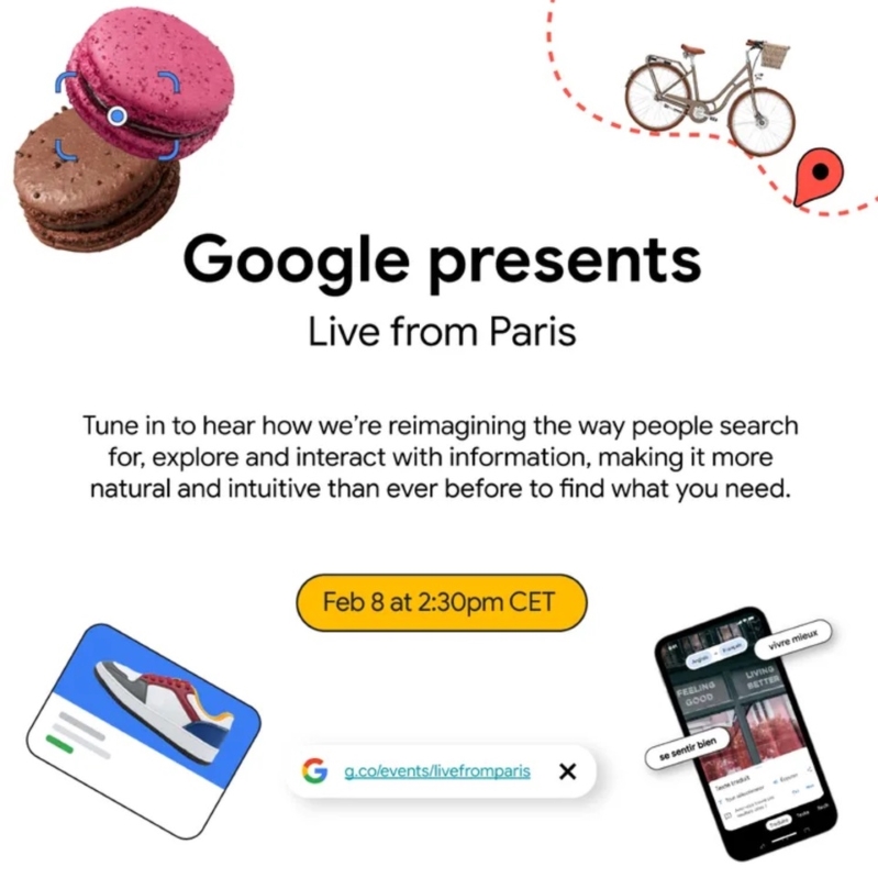 Thư mời tham gia sự kiện liên quan đến AI của Google