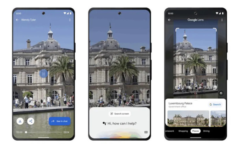 người dùng Android có thể sử dụng Lens để tra cứu thông tin bằng văn bản ngay trên trên màn hình smartphone