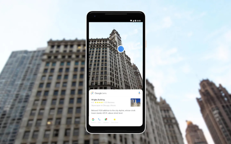 bản đồ Google trên điện thoại giúp người dùng có được hình ảnh về vị trí của mình ngay khi đang đi đường