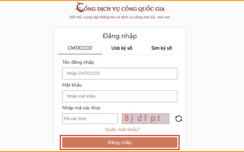 cach dang ky thuong tru online