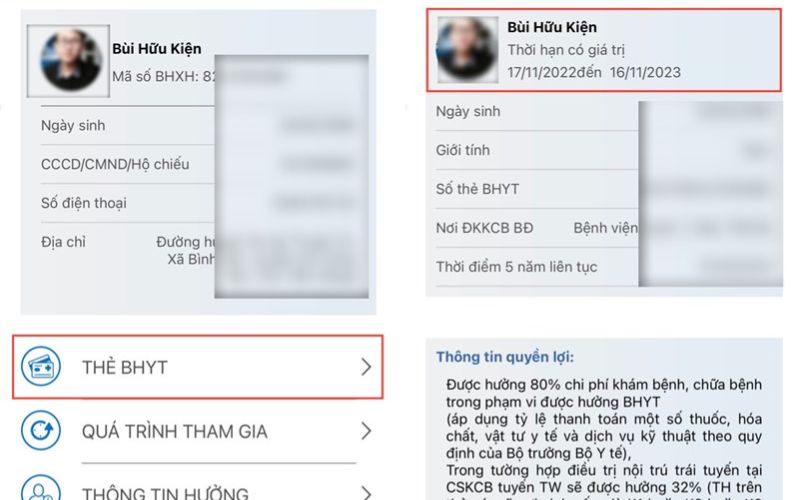 cách tra cứu giá trị sử dụng BHYT