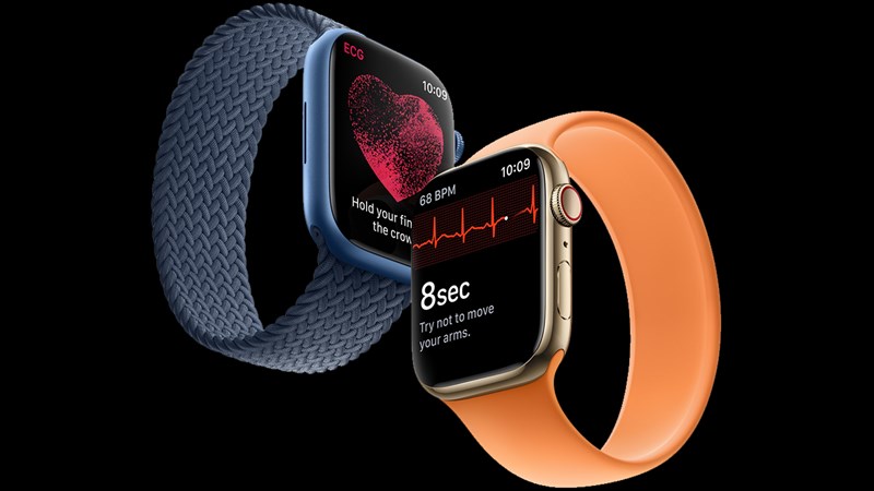 Apple Watch Series 7 - 45mm - LTE - mặt nhôm, dây cao su - Cũ chính hãng