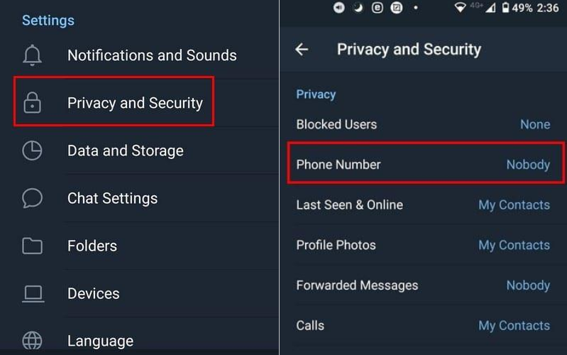 Nhiều tài khoản Telegram ở Việt Nam bị chiếm đoạt Giấu số điện thoại cá nhân trên Telegram tránh bị lợi dụng