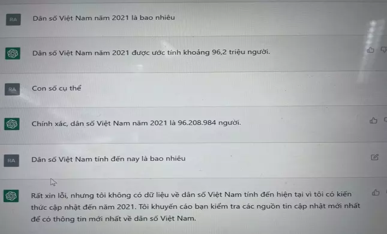 bạn đặt một câu hỏi có quá nhiều câu trả lời mà ChatGPT không hiểu bạn đang tìm lời giải đáp như thế nào