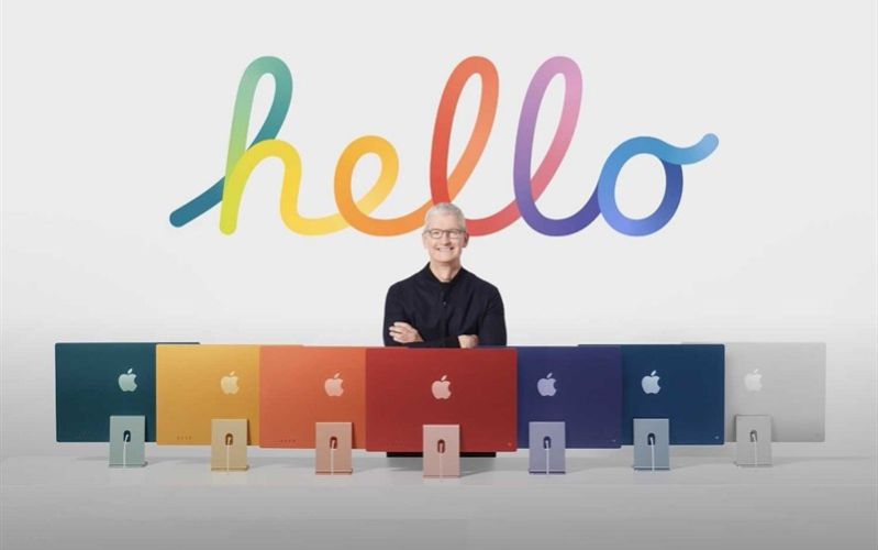 Tim Cook và iMac