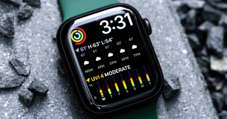 Màn hình OLED trên Apple Watch Series 7
