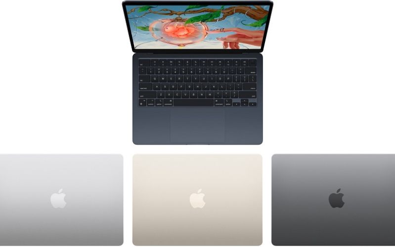 Thiết kế của Macbook Air 2022
