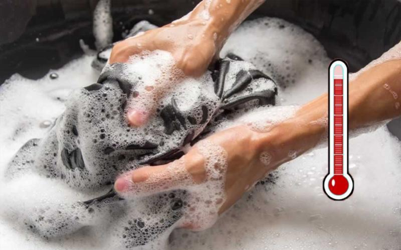 Giặt đồ bằng nước nóng