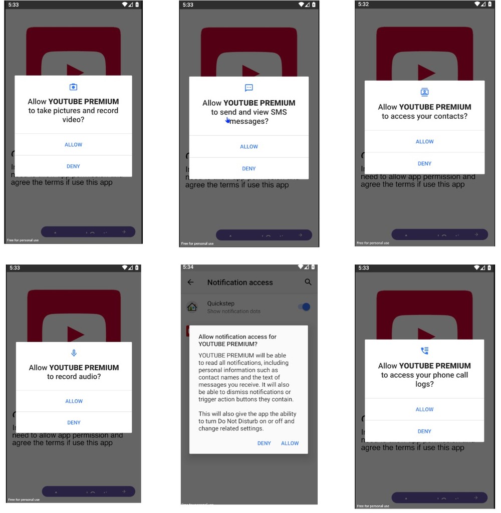DogeRAT giả mạo các ứng dụng phổ biến như YouTube Premium, Netflix...