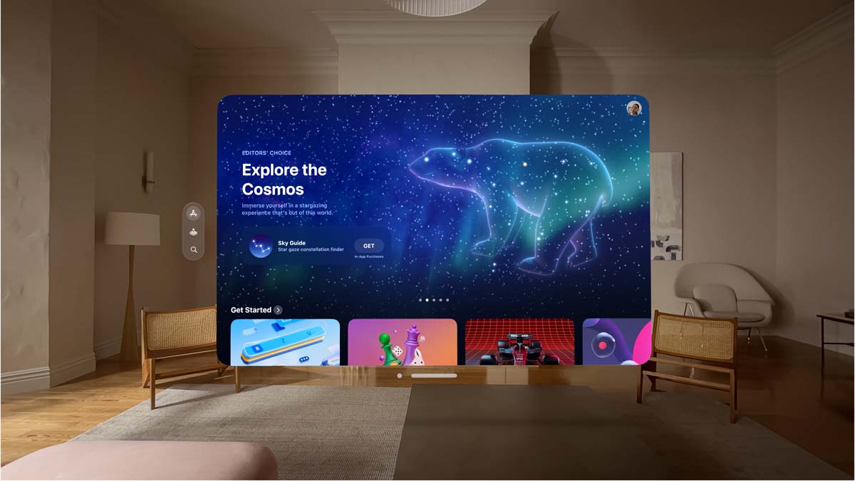 visionOS hệ điều hành mới của Apple
