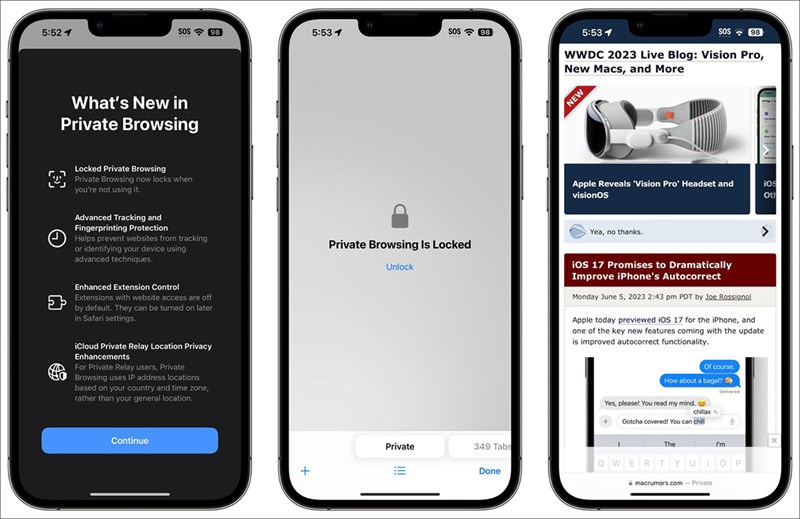 Apple nâng cao bảo mật với tính năng khóa duyệt web