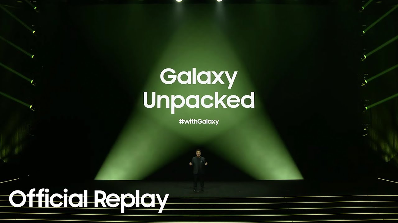Sự kiện Samsung Galaxy Unpacked 2023 chuẩn bị ra mắt 